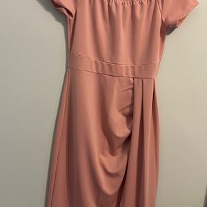 SHEIN Blush Midi Dress